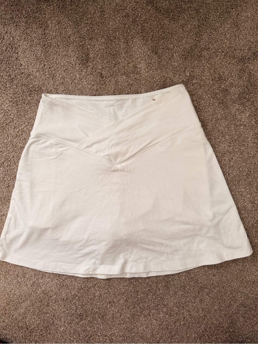 PINK Victoria's Secret White A-Line Skirt